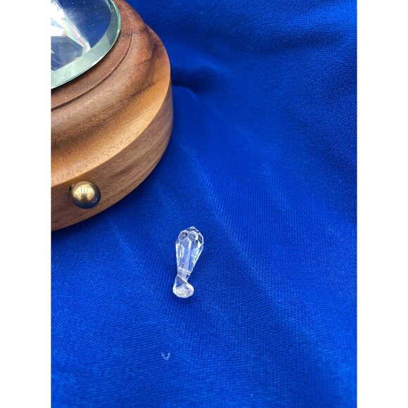 Swarovski Crystals  Wedding Couple Figurine Music Box Anniversary Waltz - Picture 12 of 14